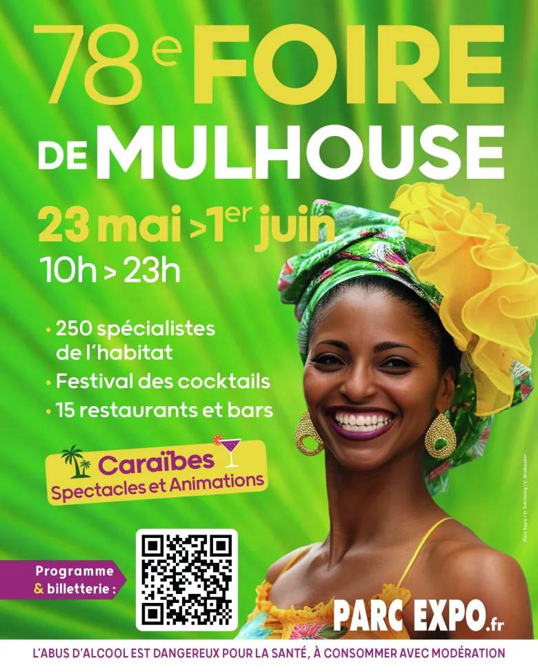 78ème édition de la Foire de Mulhouse au Parc des expositions Wittenheim